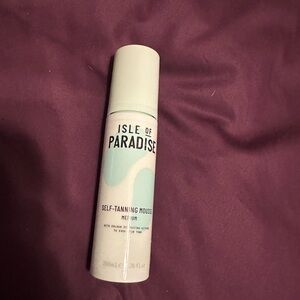 Isle of paradise Faux tanning mousse